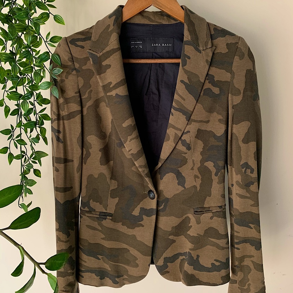 Zara Army Blazer